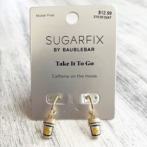 Sugarfix By Baublebar Take It To Go Coffee Cup Earrings